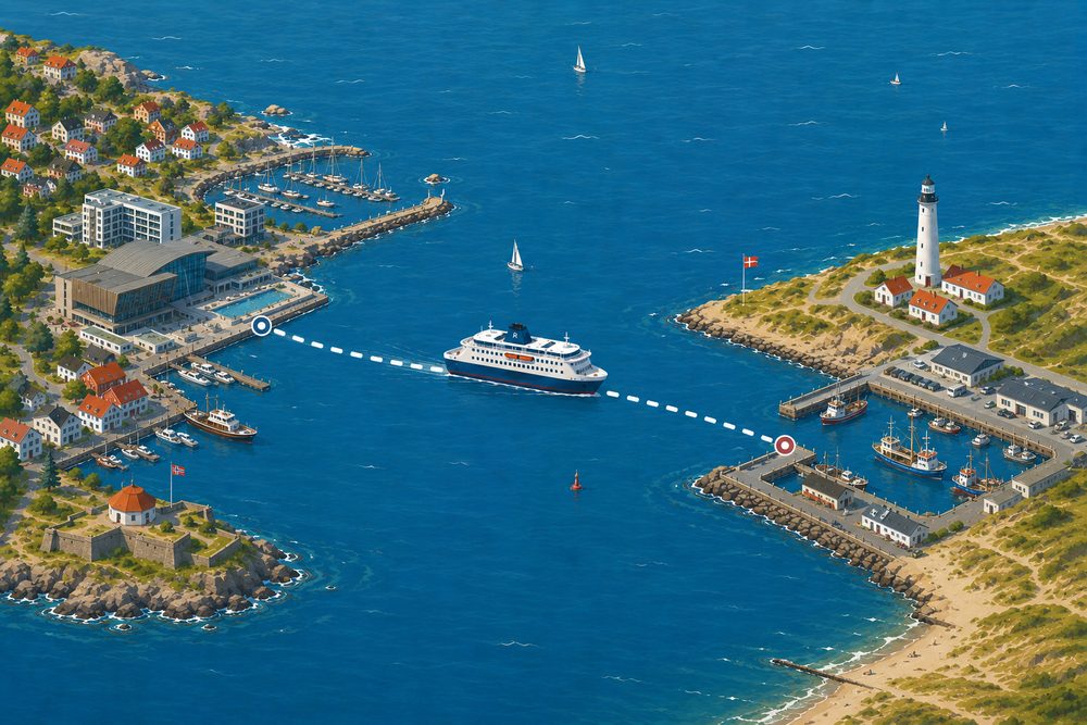Ferge på ruten Kristiansand–Hirtshals
